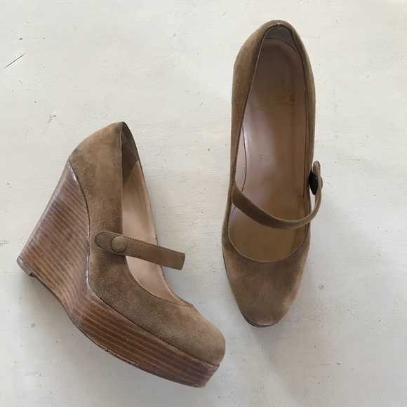 louboutin mary jane wedge louboutin mary jane wedge